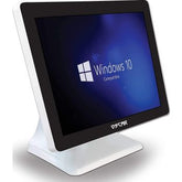 Oscar PARKER 5 POS Terminal – 15" Capacitive Touchscreen, Intel Core i5 (4th Gen, 1.6GHz), 4GB RAM, 128GB SSD, Shiny White | MTPOSC51800NW